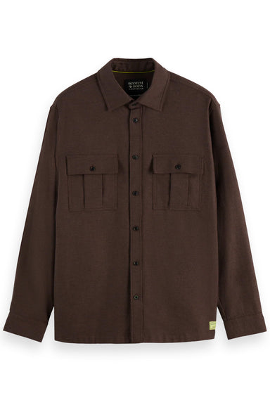 scotch and soda melange shirt demitasse melange flatlay 