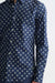 scotch and soda micro print poplin shirt foulard detail