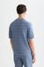 scotch and soda pointelle knitted polo infinity back