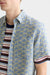scotch and soda printed linen ss cactus stripe infinity detail