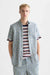 scotch and soda printed linen ss cactus stripe infinity front