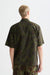 scotch and soda printed ripstop shirt painterly animal olive night back