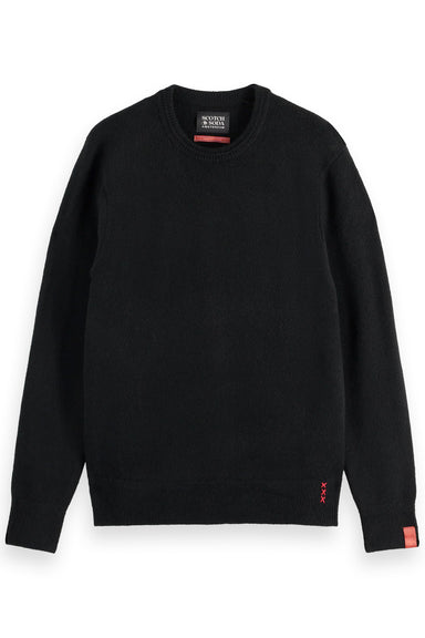 scotch and soda soft knit sweater meteorite flatlay