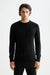 scotch and soda soft knit sweater meteorite front