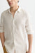 scotch and soda striped linen shirt dijon stripe detail