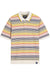scotch and soda structured knit polo multi stripe front