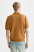 scotch and soda structured knitted polo cathay spice back