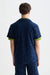 scotch and soda terry jacquard ss paegant blue back