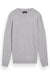 scotch and soda viscose pullover crewneck grey melange flatlay