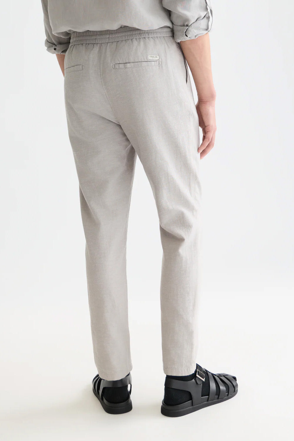 scotch and soda warren jogger grey back