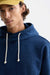 scotch and soda worked out twisted hoodie indigo detail