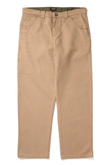 Seager - Bison Corduroy Pant - Tan - Flatlay Front