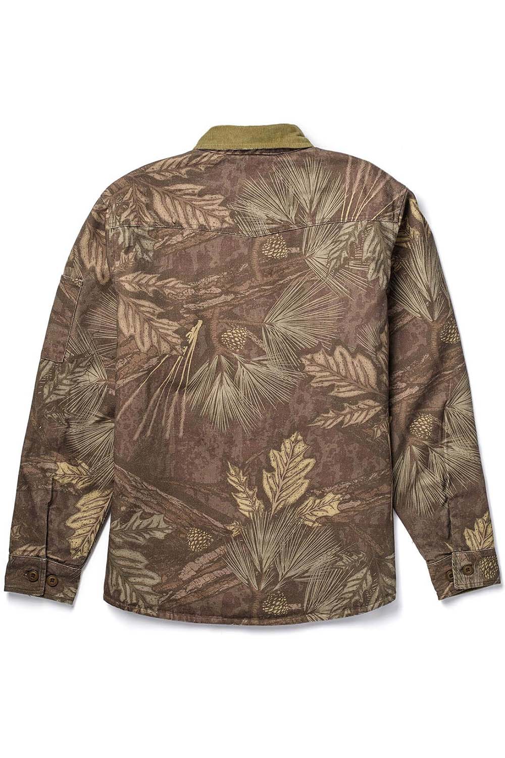 Seager - Bison Workshirt - Seager Camo - Flatlay Back