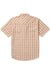 seager sawtoof short sleeve white wash plaid back