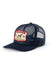 Seager - Sportsman Mesh Trucker - Navy - Profile