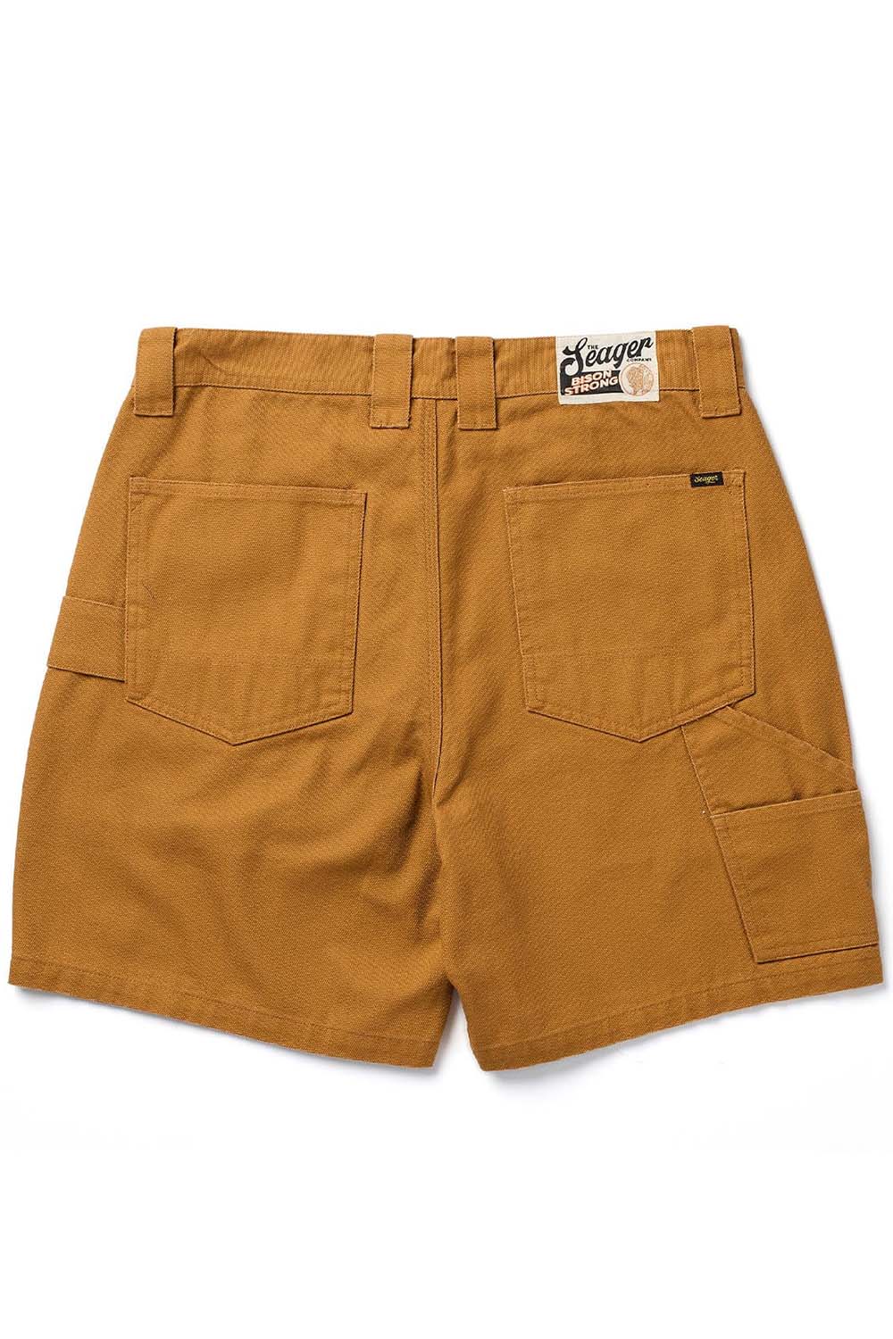 seager bison canvas short bronze back