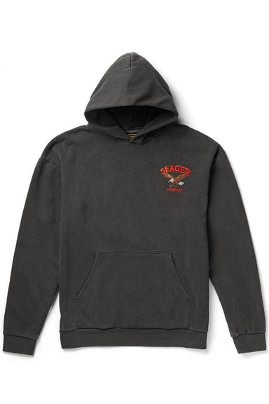 seager bradley hoodie pigment black flatlay