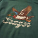 seager greenhead hoodie alpine green detail