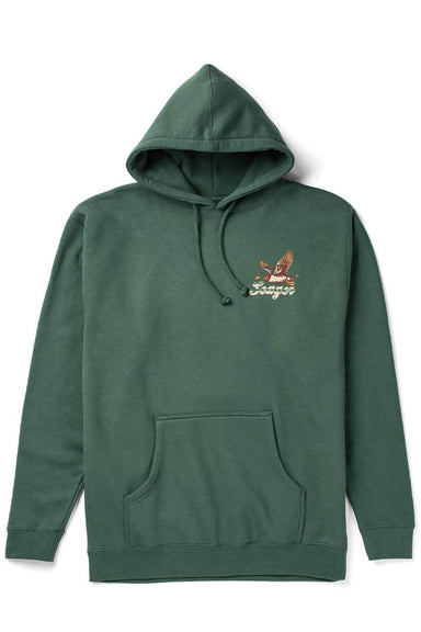 seager greenhead hoodie alpine green front