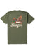 seager greenhead tee surplus green back