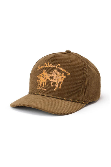 seager los rios cord snapback brown profile