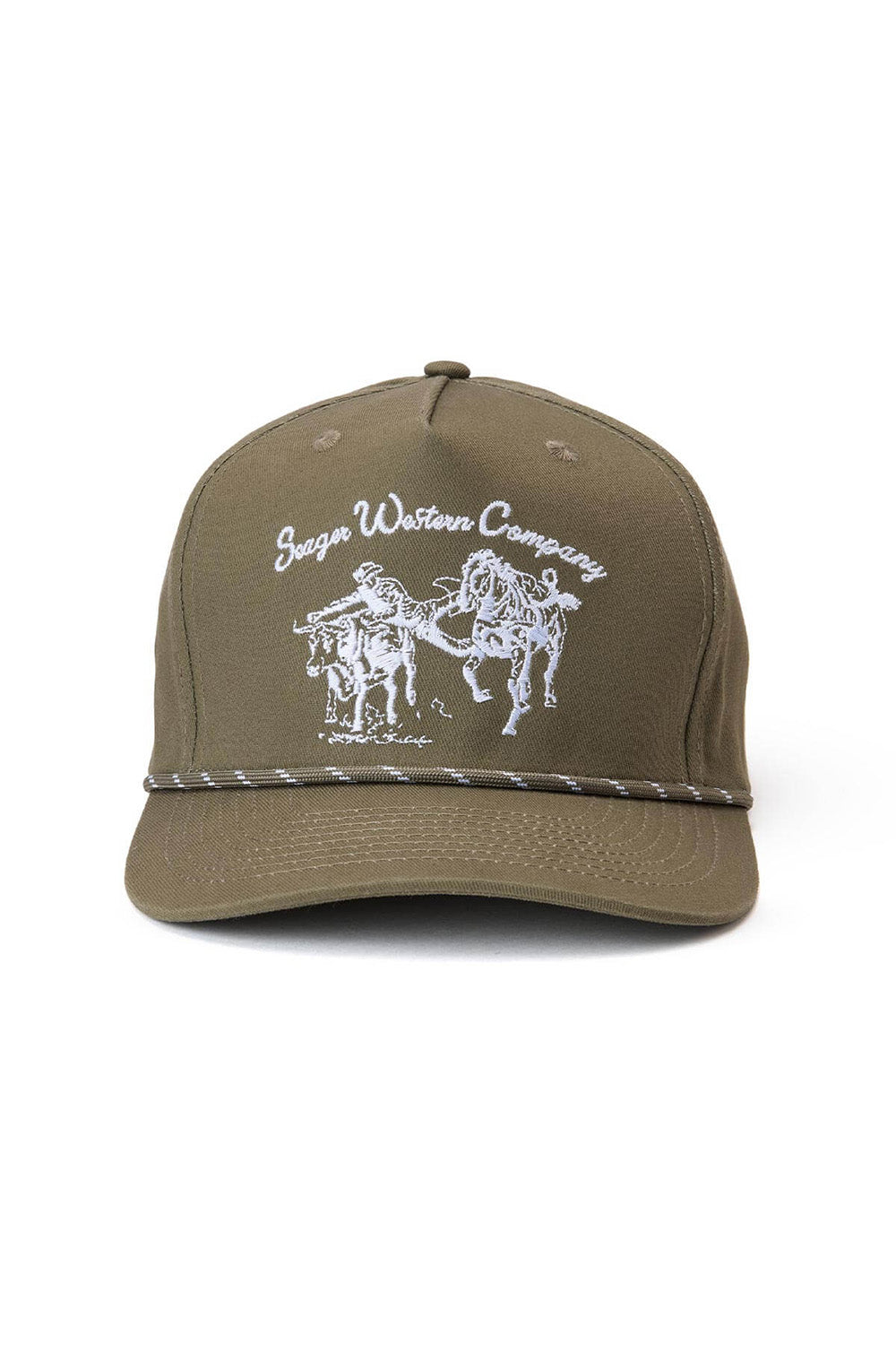 seager los rios twill snapback woodland front