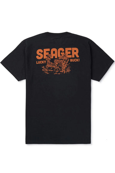 seager lucky buck tee black back
