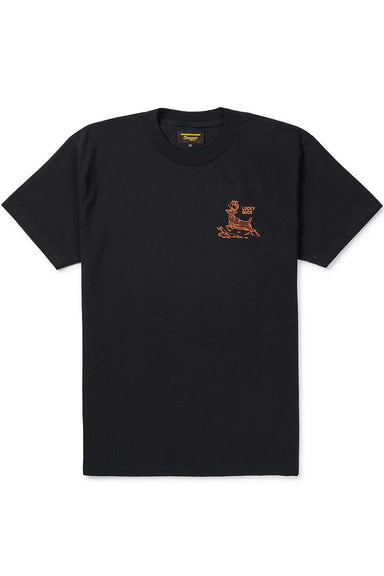 seager lucky buck tee black front