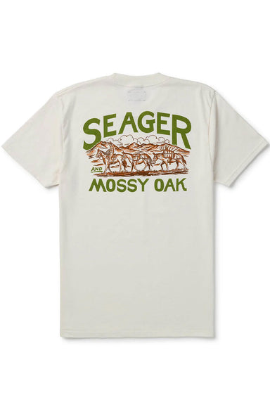 seager pack out tee vintage white back