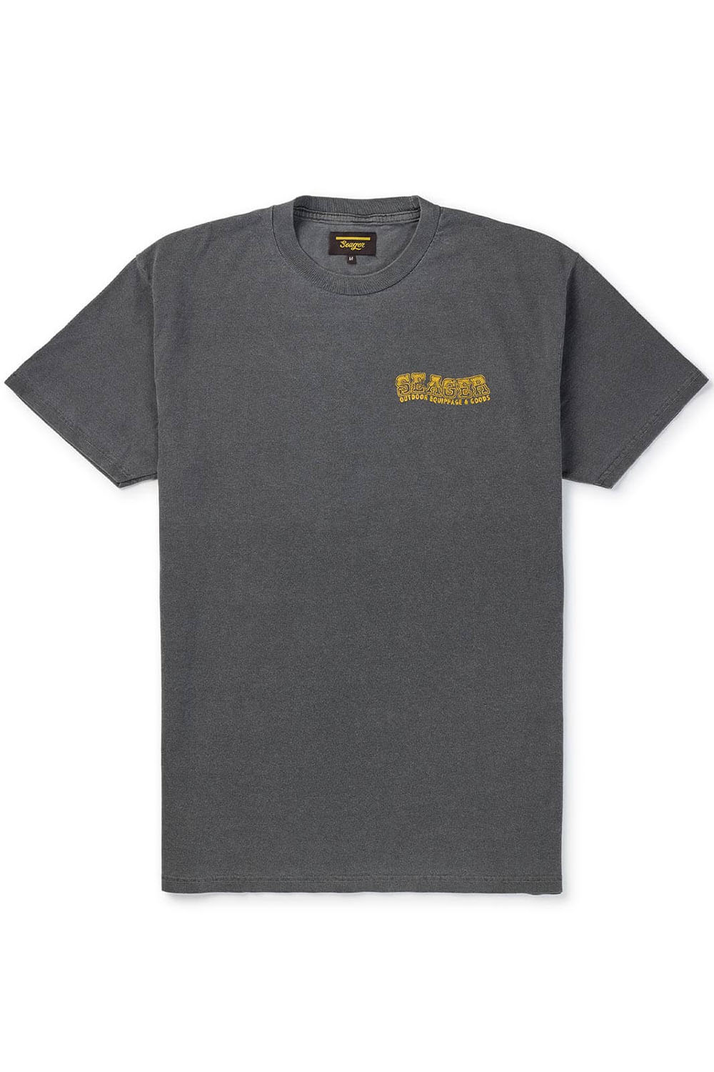 seager premium reserve tee pigment black front