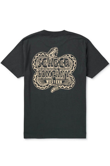 seager rattler tee vintage black back