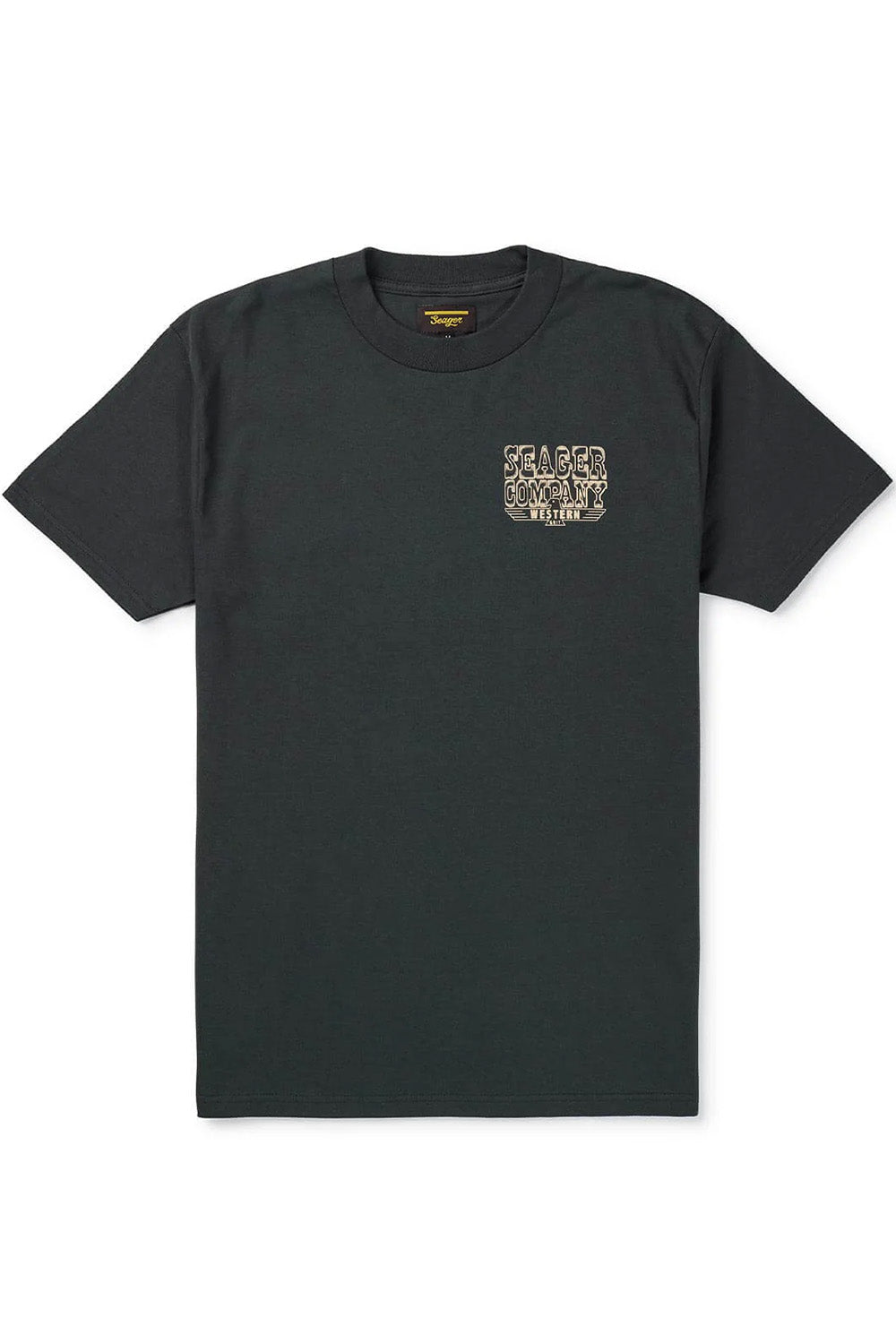 seager rattler tee vintage black front