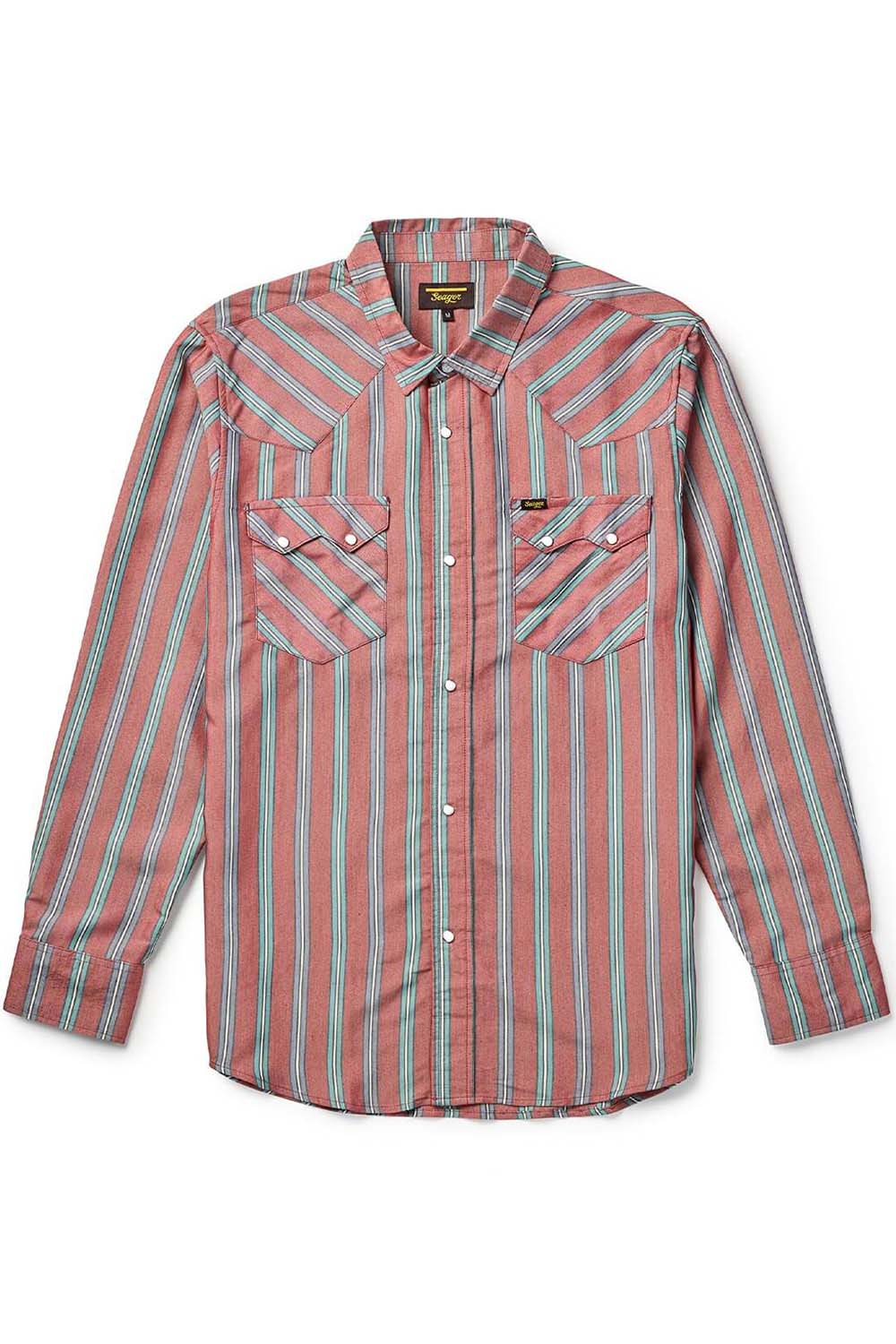 seager sawtoof ls red rock stripe flatlay