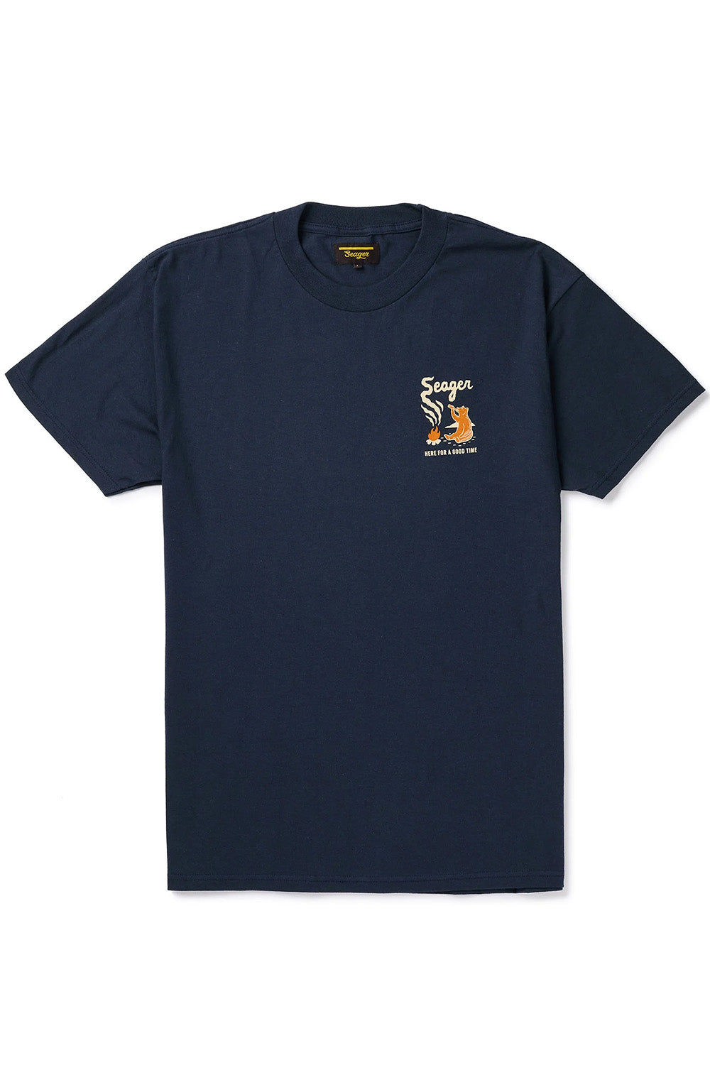 seager smokey tee navy front