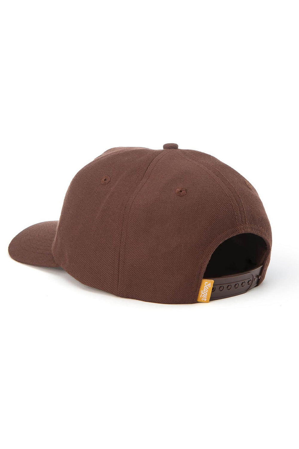 seager sportsman snapback brown back