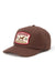 seager sportsman snapback brown profile
