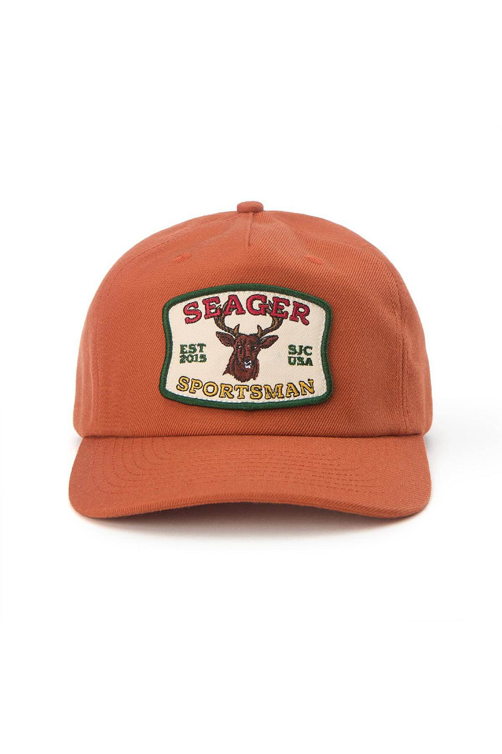 seager sportsman snapback orange front
