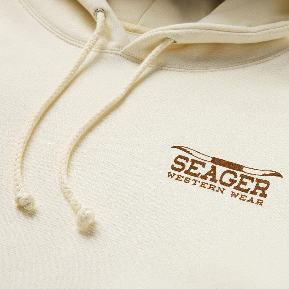 seager the herd hoodie bone detail