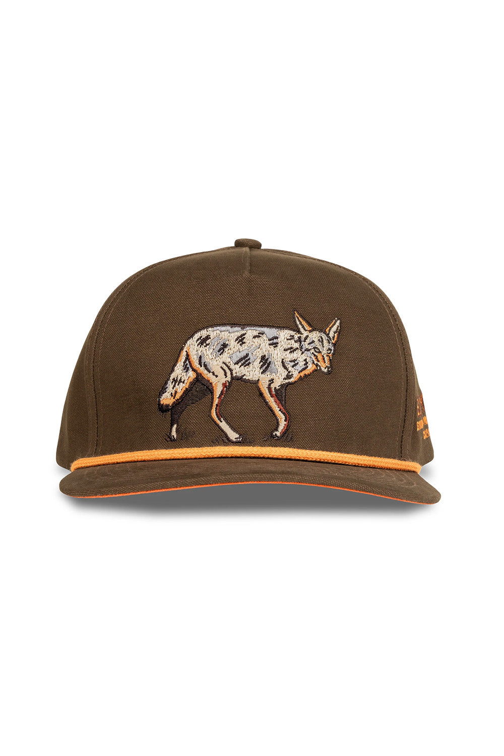 Sendero Coyote Hat in Brown — Front view