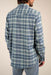 Sendero - Durango Flannel Stretch - Teal/Blue - Model Back