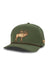 Sendero Elk Hat in Green — Quarter view
