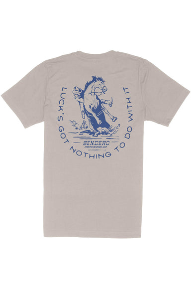 sendero-no-luck-tshirt-sand-flatlay