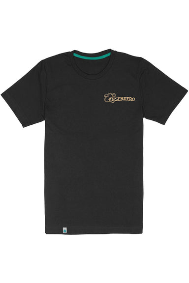 Sendero - Rough Go T-Shirt - Black - Flatlay Front