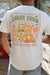 Sendero - Snake Farm T-Shirt - Vintage White - Model Back
