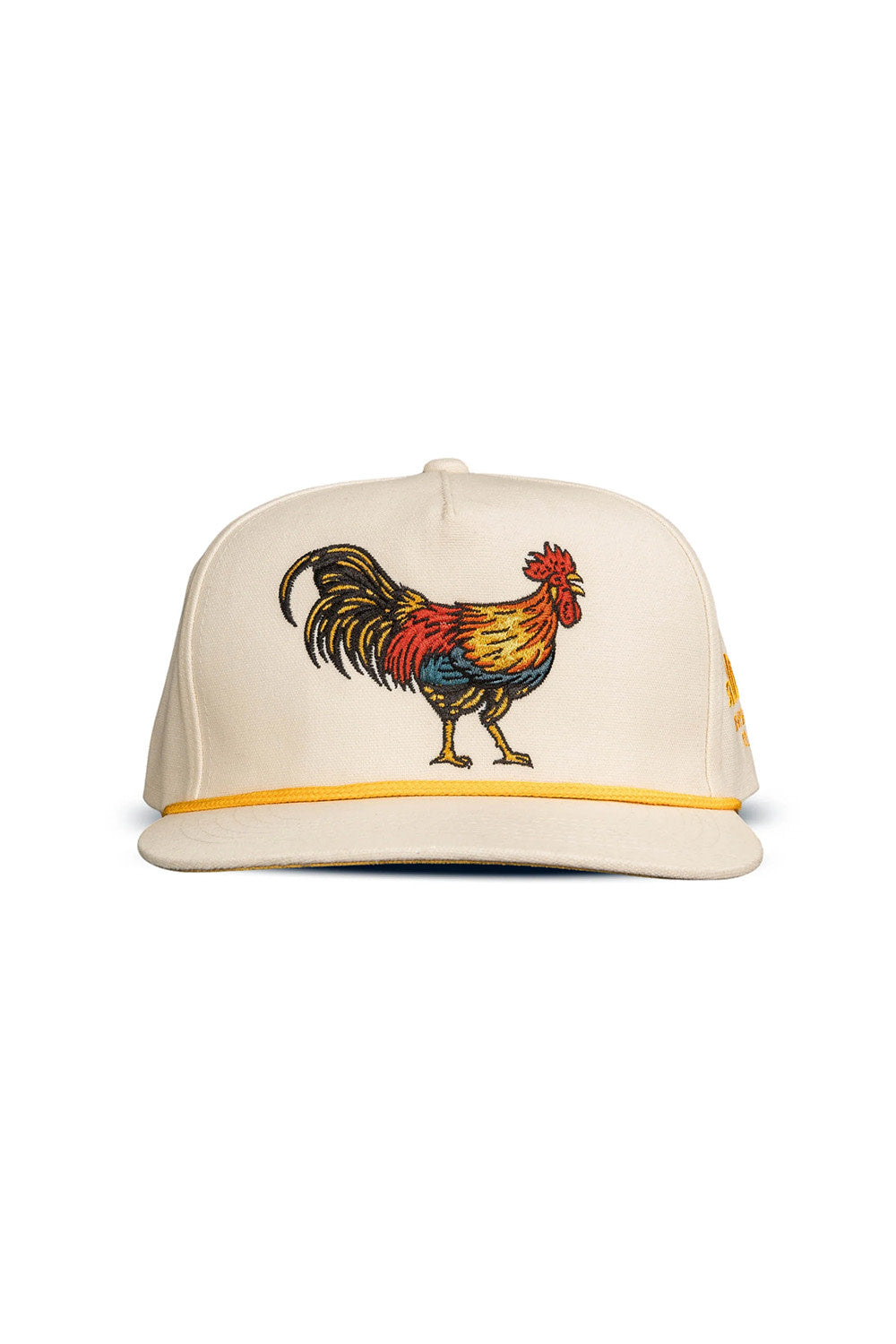 Sendero Yardbird Hat in White — Front view