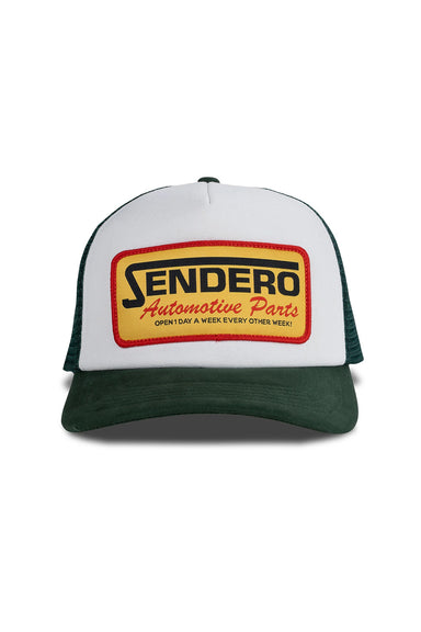 sendero automotive hat green front