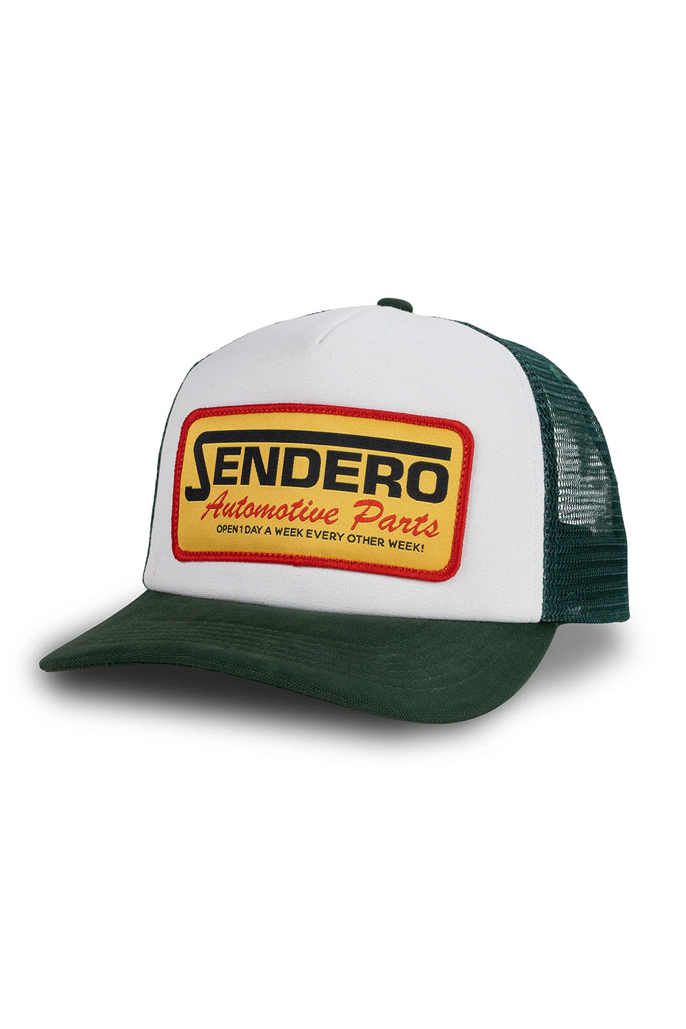 sendero automotive hat green profile