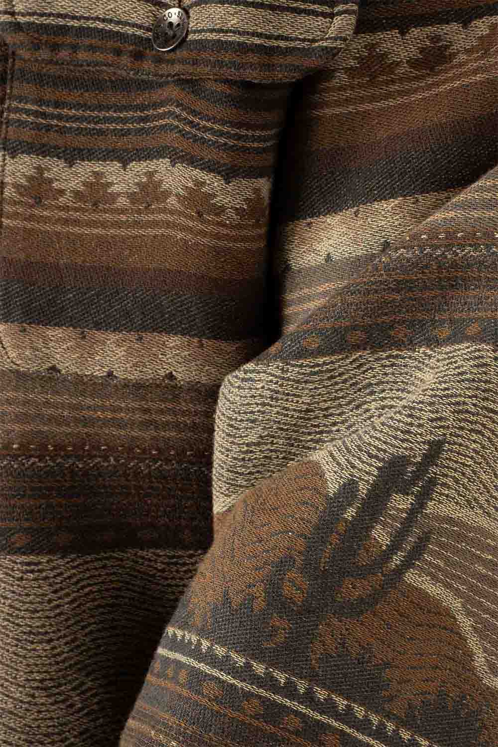 sendero boquillas shirt sonora brown detail