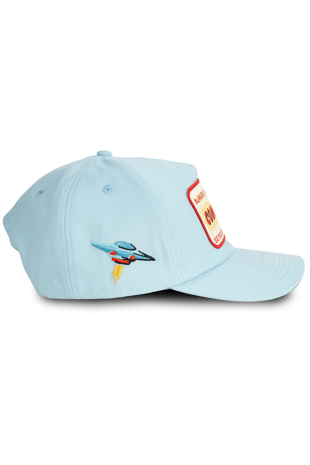 sendero danger cowboy hat blue right