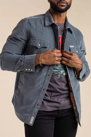 sendero desperado shacket labradorite front